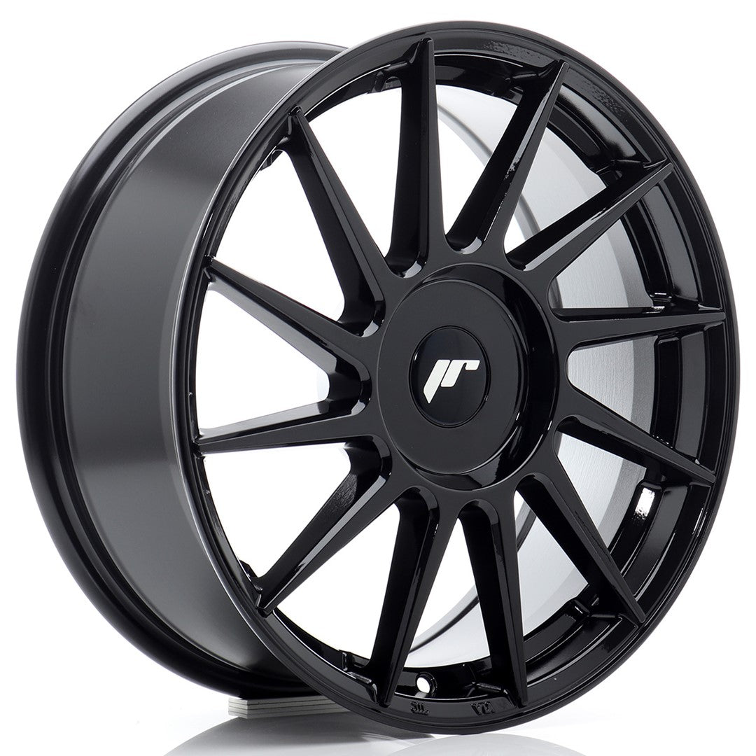 Felg JR Wheels JR22 17x8" Black – sett forfra