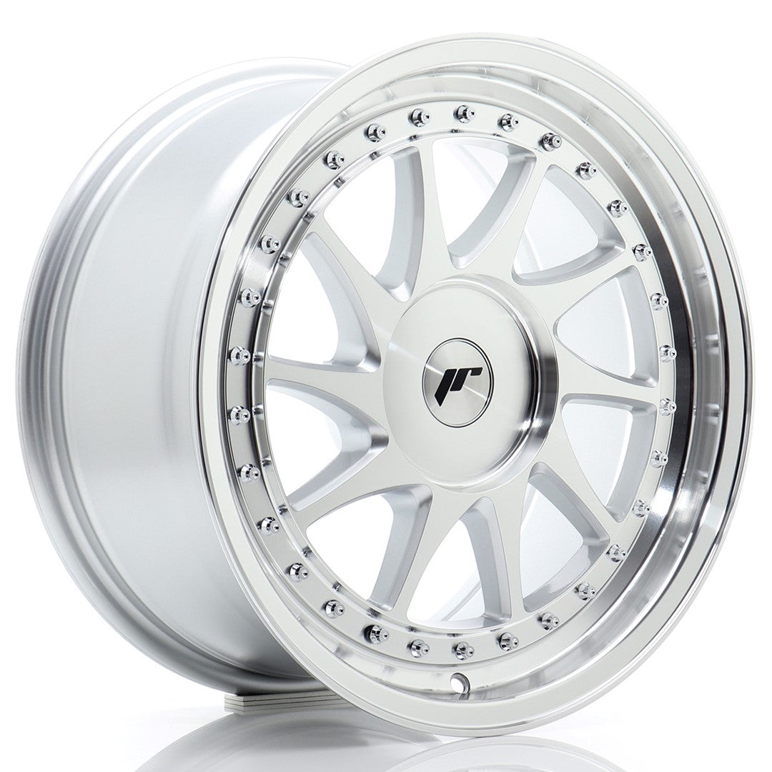 Felg JR Wheels JR26 17x8" Silver – sett forfra