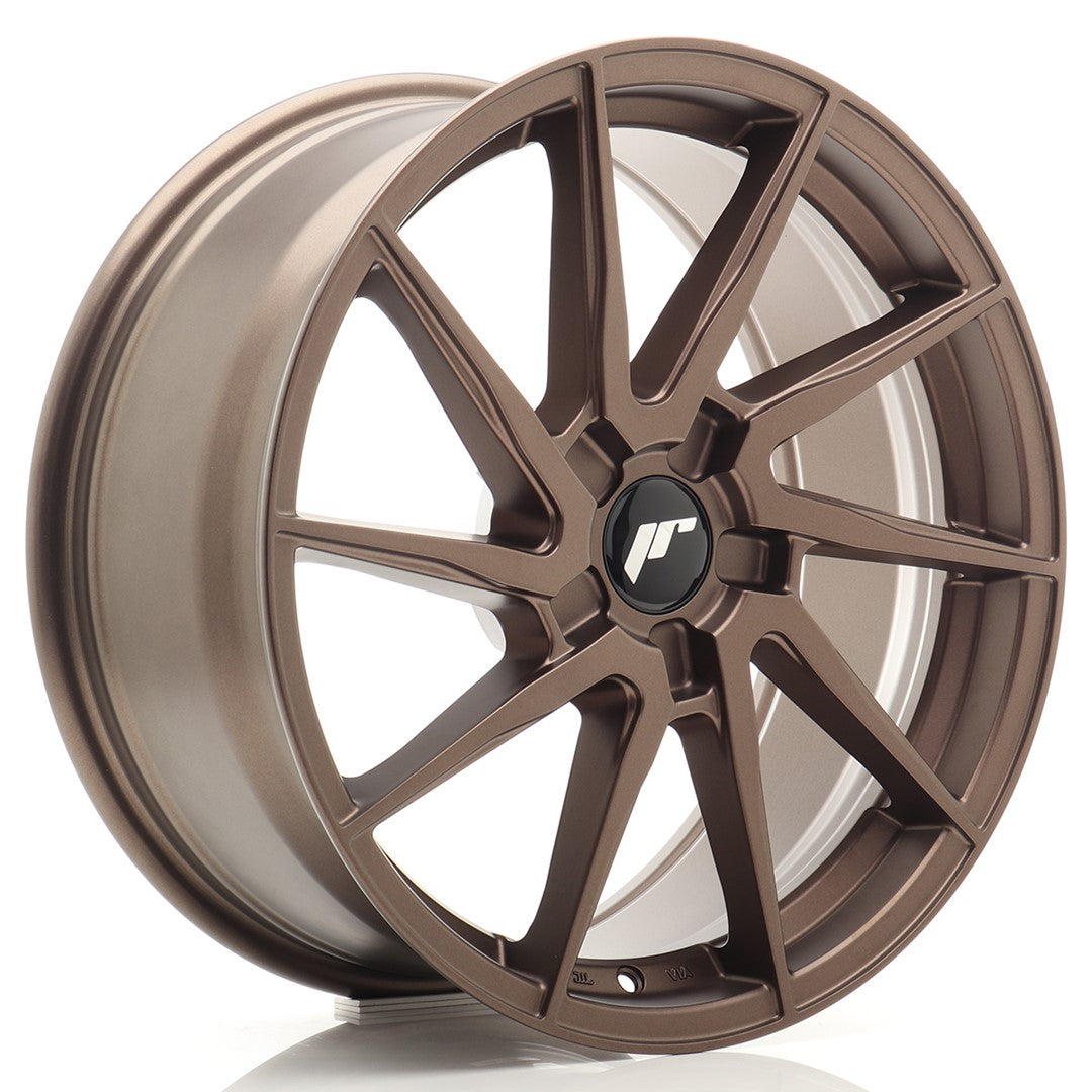 Felg JR Wheels JR36 18x8" Bronze – sett forfra