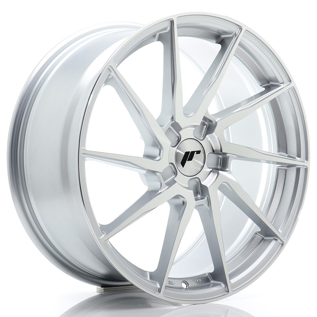 Felg JR Wheels JR36 19x8" Silver – sett forfra