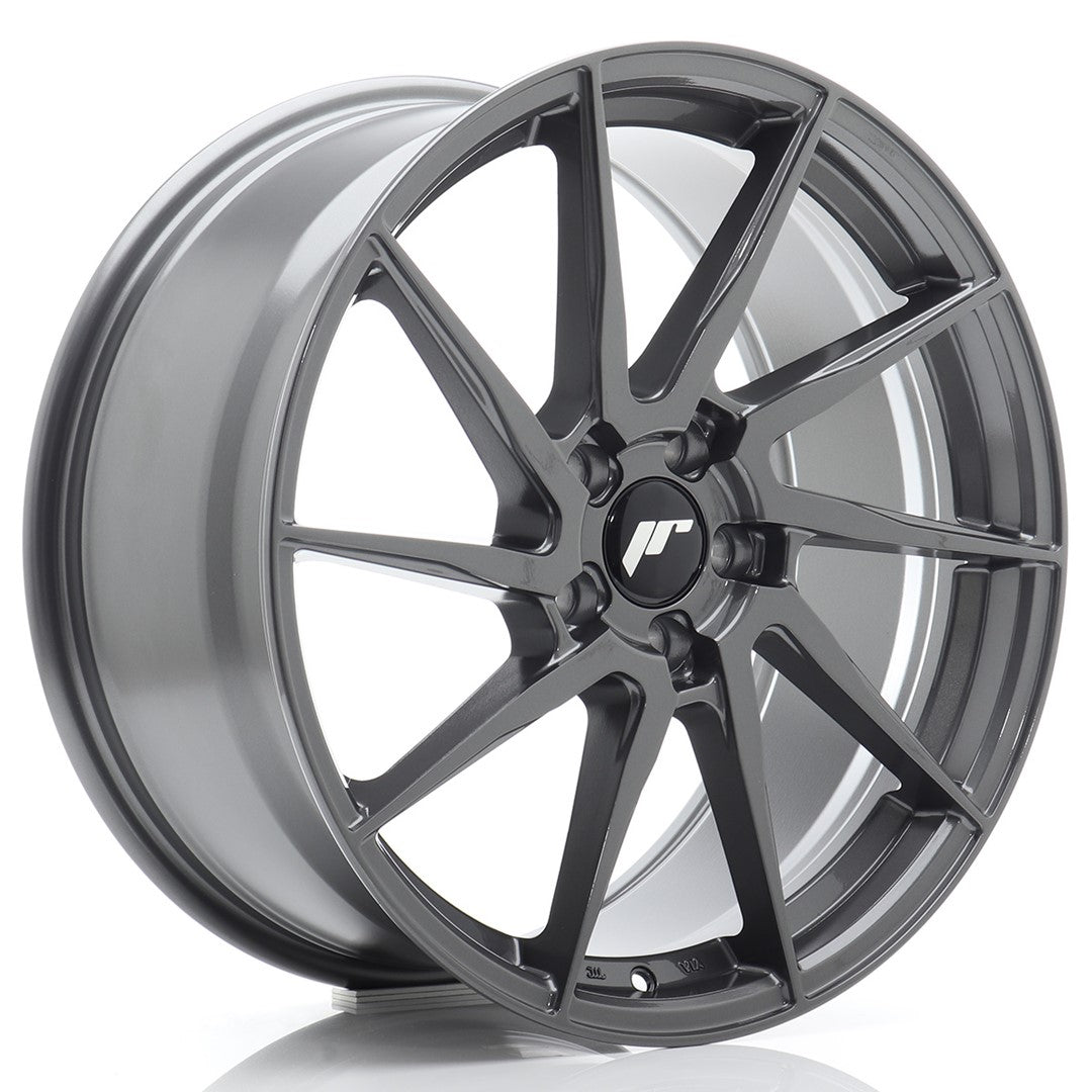 Felg JR Wheels JR36 19x8,5" Hyper Gray – sett forfra