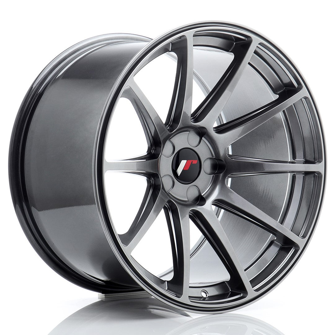 Felg JR Wheels JR11 19x11" Hyper Black – sett forfra