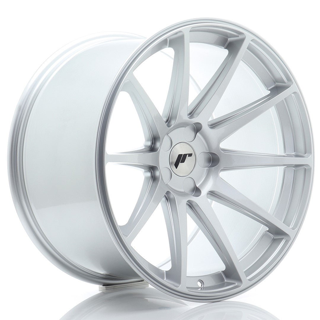 Felg JR Wheels JR11 20x11" Silver – sett forfra