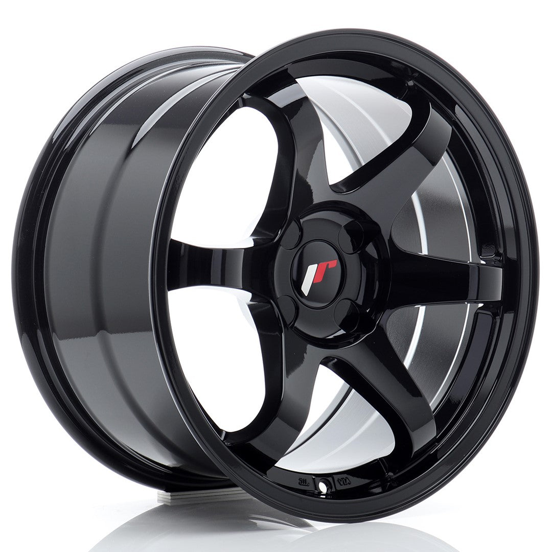 Felg JR Wheels JR3 17x9" Black – sett forfra