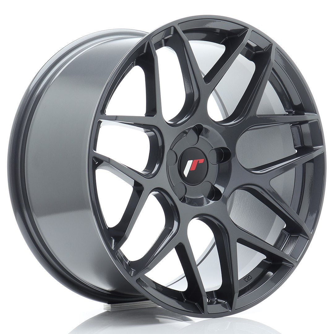 Felg JR Wheels JR18 19x9,5" Hyper Gray – sett forfra