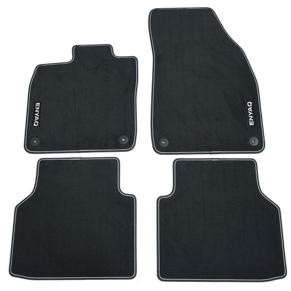 VAG OEM stoffmatter til Skoda Enyaq – stoffmateriale