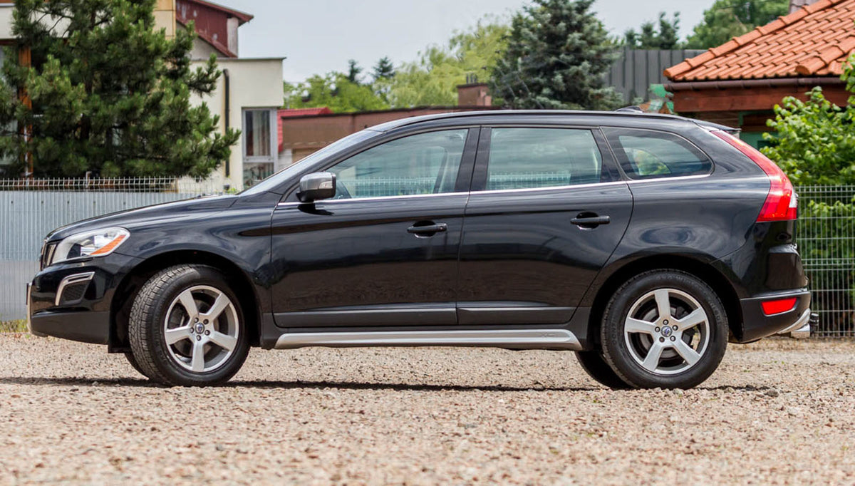 Ven-Tuning dørbeskytter til Volvo XC60 I – matt krom overflate