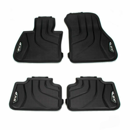BMW OEM All-Weather gulvmatter til BMW X2 (F39) 2017-2023 – TPE, med kant, anthracite, 4 stk.