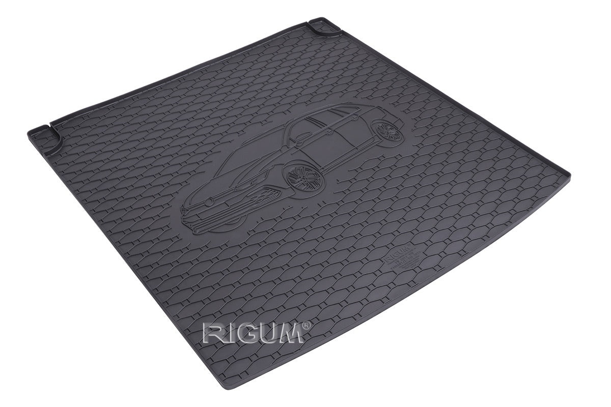 Rigum bagasjeromsmatte til Vw Golf VIII Variant e-TSI – 10 mm sidekant