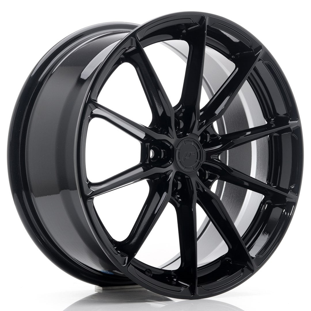 Felg JR Wheels JR37 18x8" Black – sett forfra