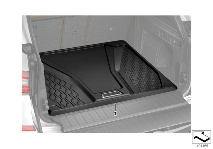 BMW OEM bagasjeromsmatte til Bmw X5 (G05) – skreddersydd passform og antiskli