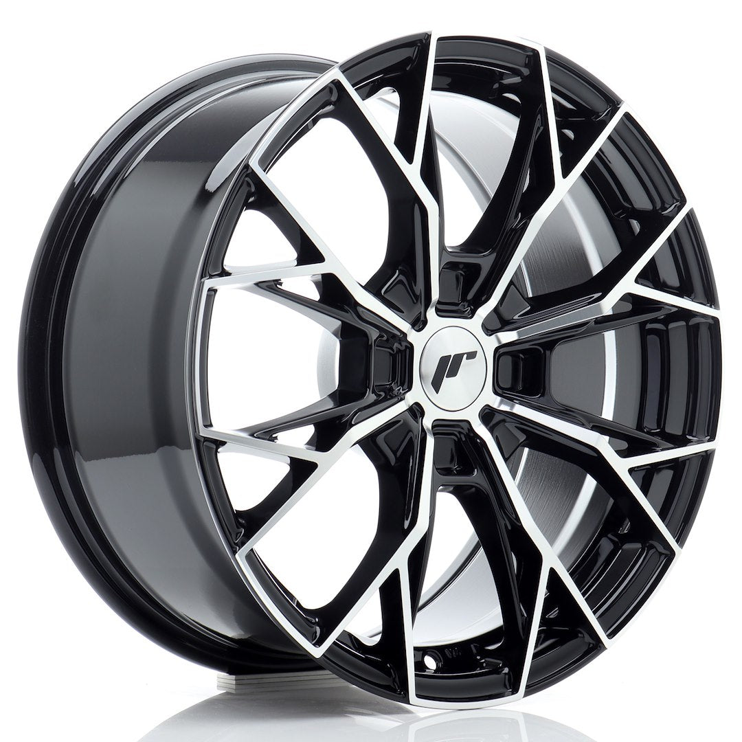 Felg JR Wheels JR49 17x8" Black – sett forfra