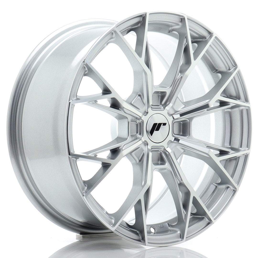 Felg JR Wheels JR49 17x8" Silver – sett forfra
