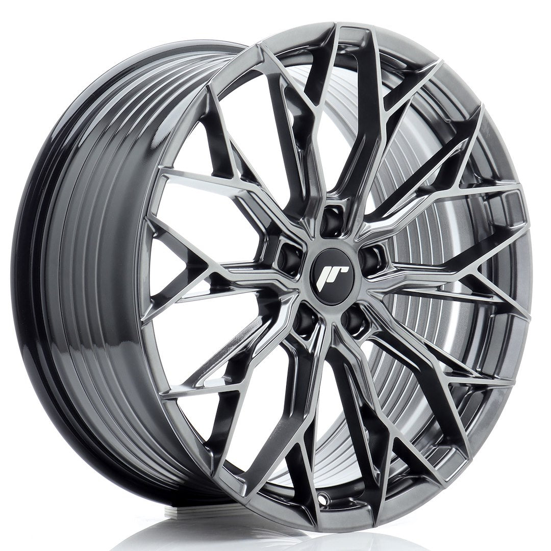 Felg JR Wheels JR49 19x8,5" Hyper Black – sett forfra