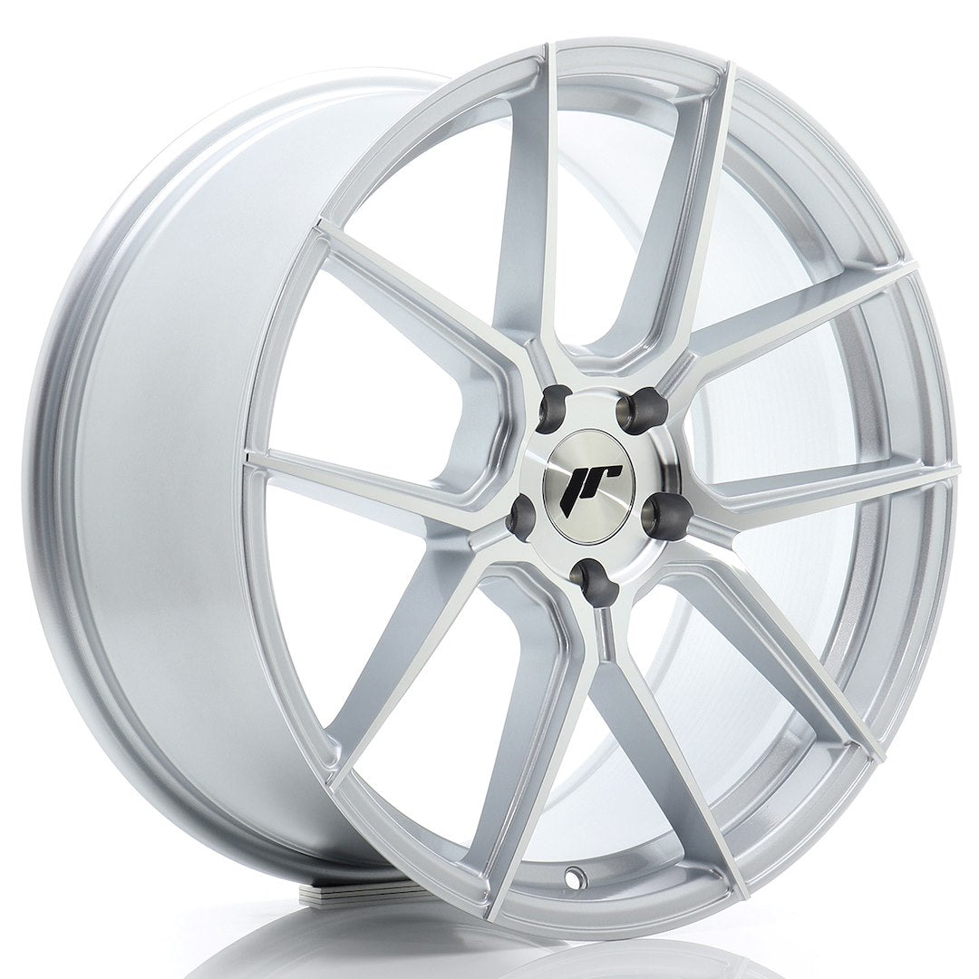Felg JR Wheels JR30 19x8,5" Silver – sett forfra