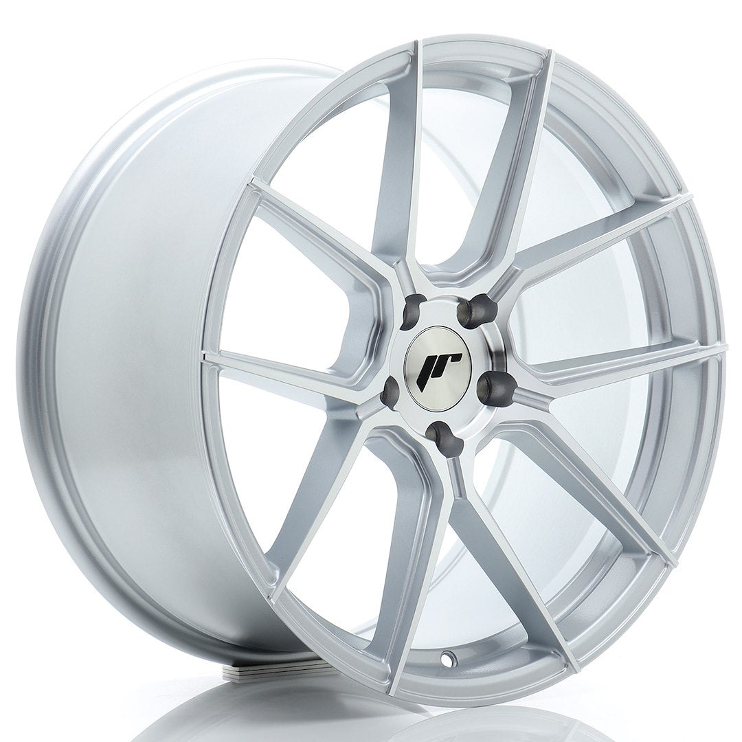 Felg JR Wheels JR30 19x9,5" Silver – sett forfra