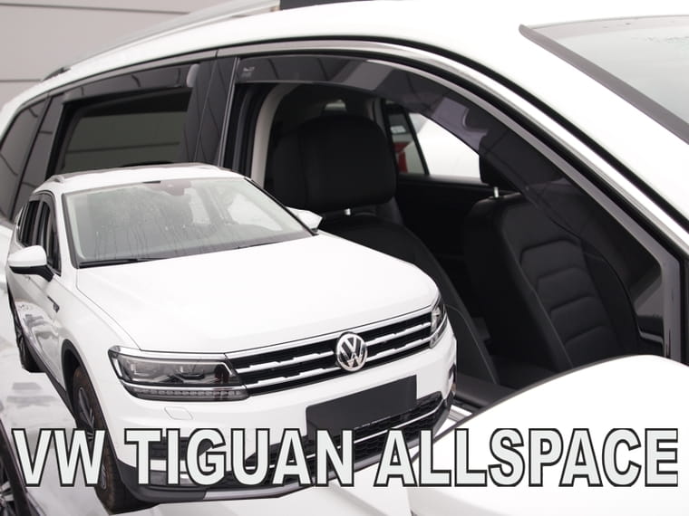 Heko vindavviser til Vw Tiguan Allspace / sett 4 stk. – PMMA Plexi