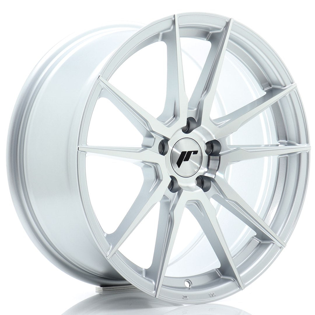 Felg JR Wheels JR21 18x8" Silver – sett forfra