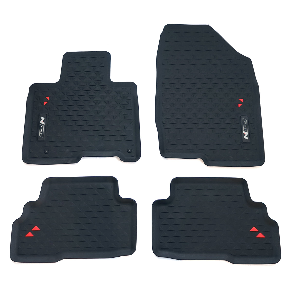Gulvmatter Hyundai Tucson IV (HEV/PHEV) N-Line (2020-) – TPE - Gummi | Hyundai OEM - detaljer