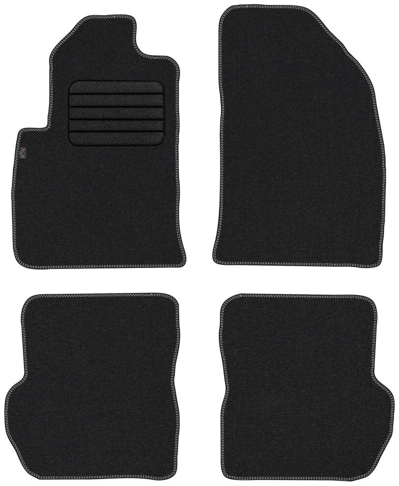 Unknown stoffmatter til Ford Fiesta Mk5 – premium velour tekstil