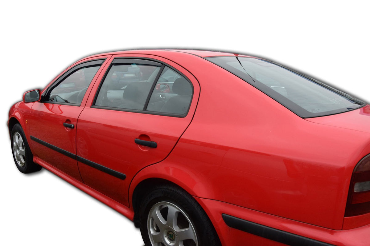 Vindavviser Skoda Octavia I Sedan (1996-2010) – PMMA Plexi - nærbilde