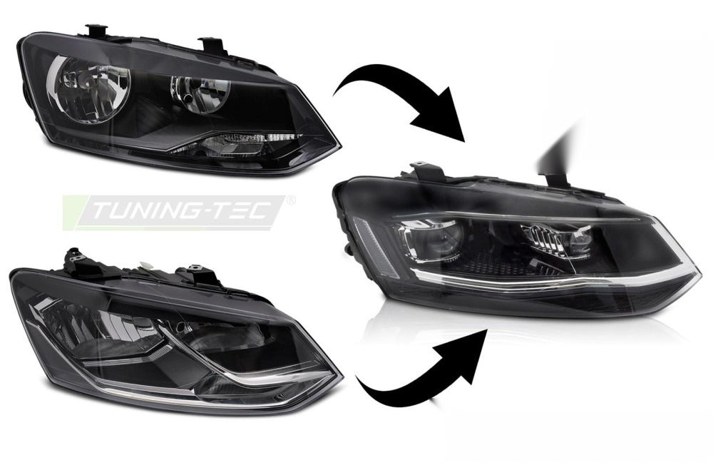 Frontlykter VW Polo V 6R 09-17 – ekstra detaljbilde