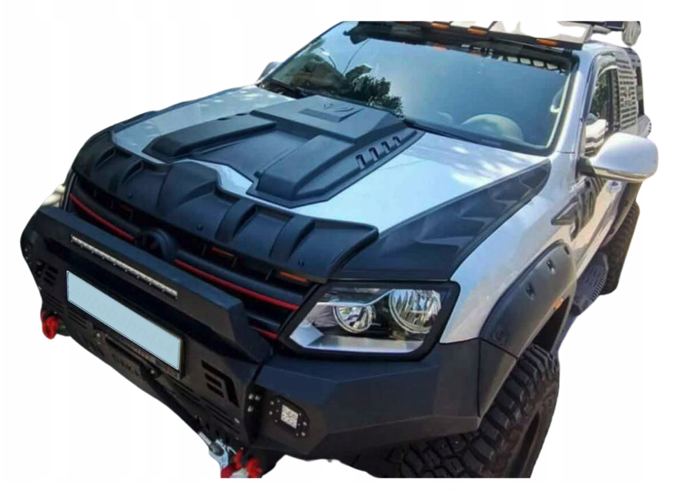 AUT panserbeskytter i akryl til Vw Amarok I med steinsprutbeskyttelse og enkel montering