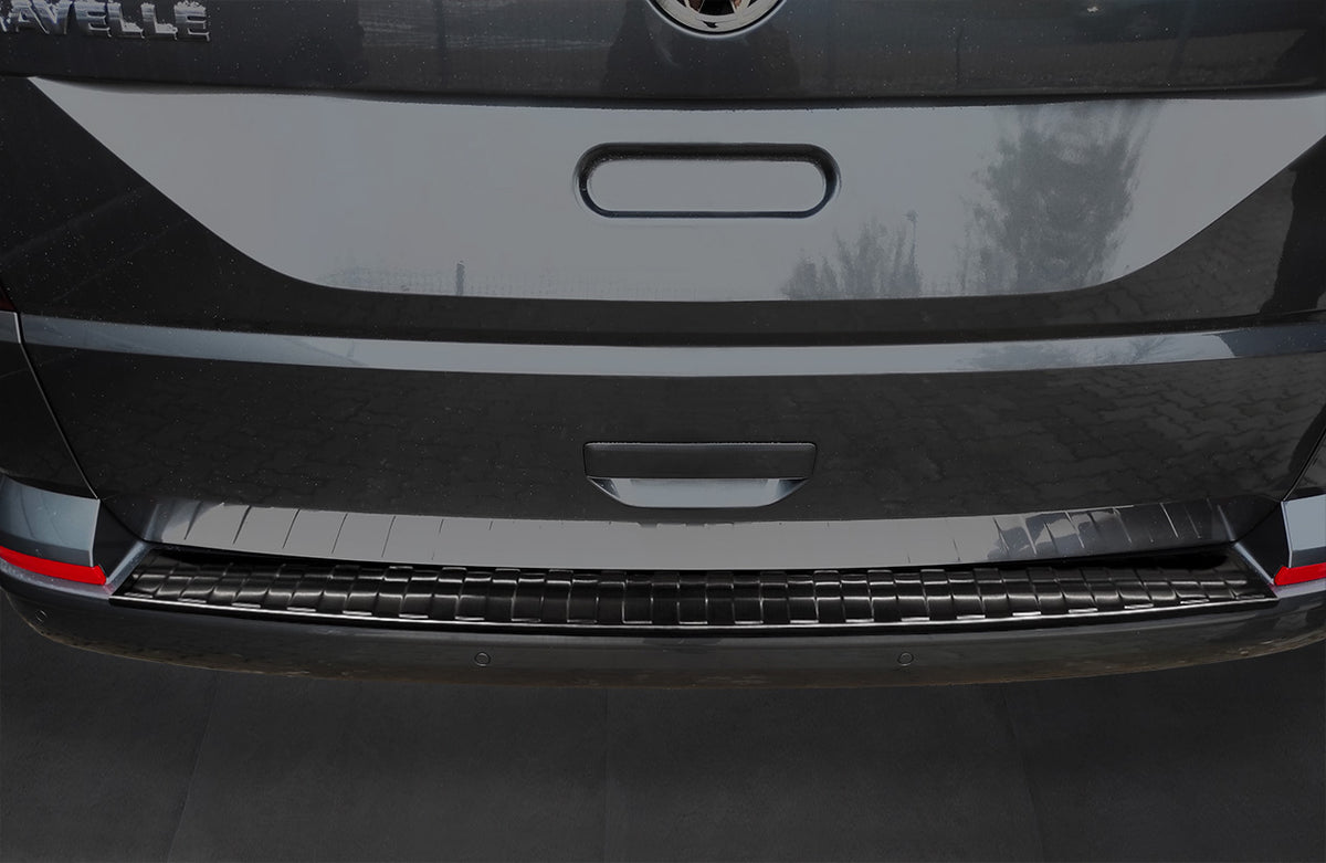 Avisa bakfangerbeskytter til Vw T6 / T6.1 – svart blank overflate