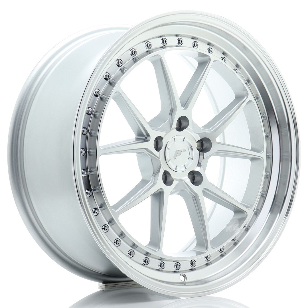 Felg JR Wheels JR39 19x8,5" Silver – sett forfra