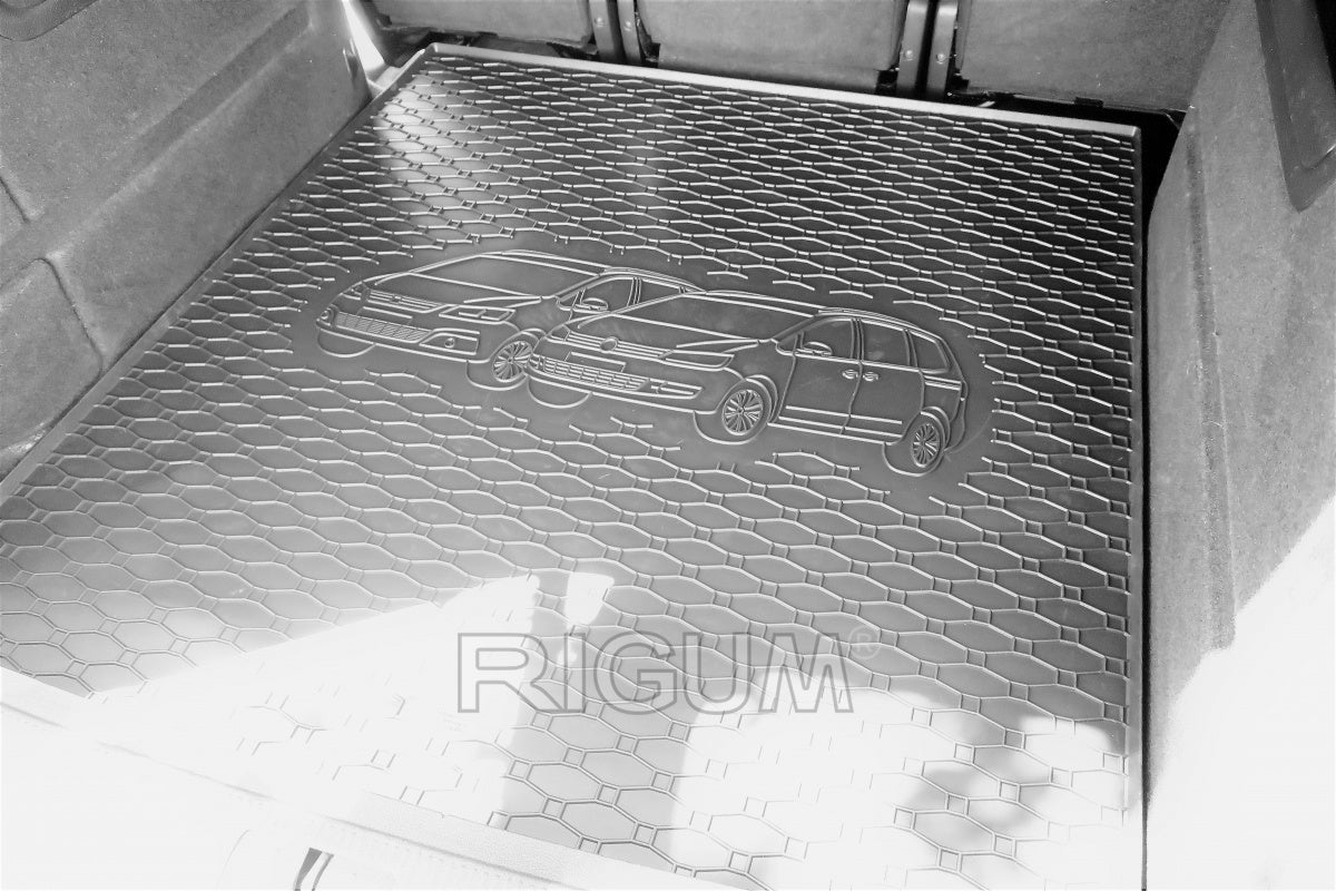 Rigum bagasjeromsmatte til Vw Sharan II – 10 mm sidekant
