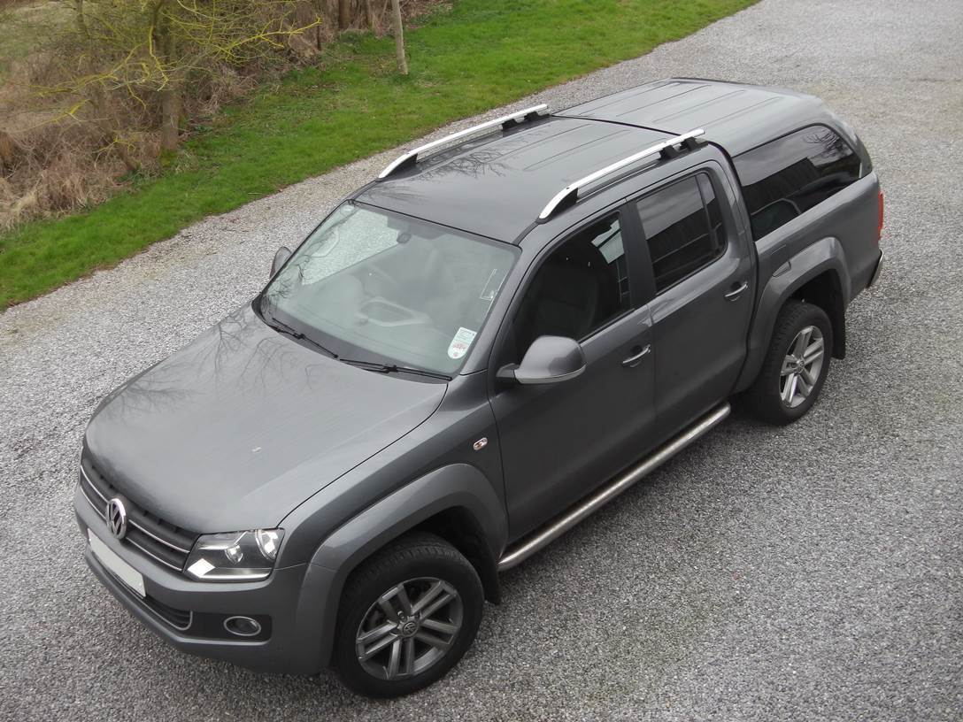 Takrails Vw Amarok I OMT (2009-2020) - sett bakfra
