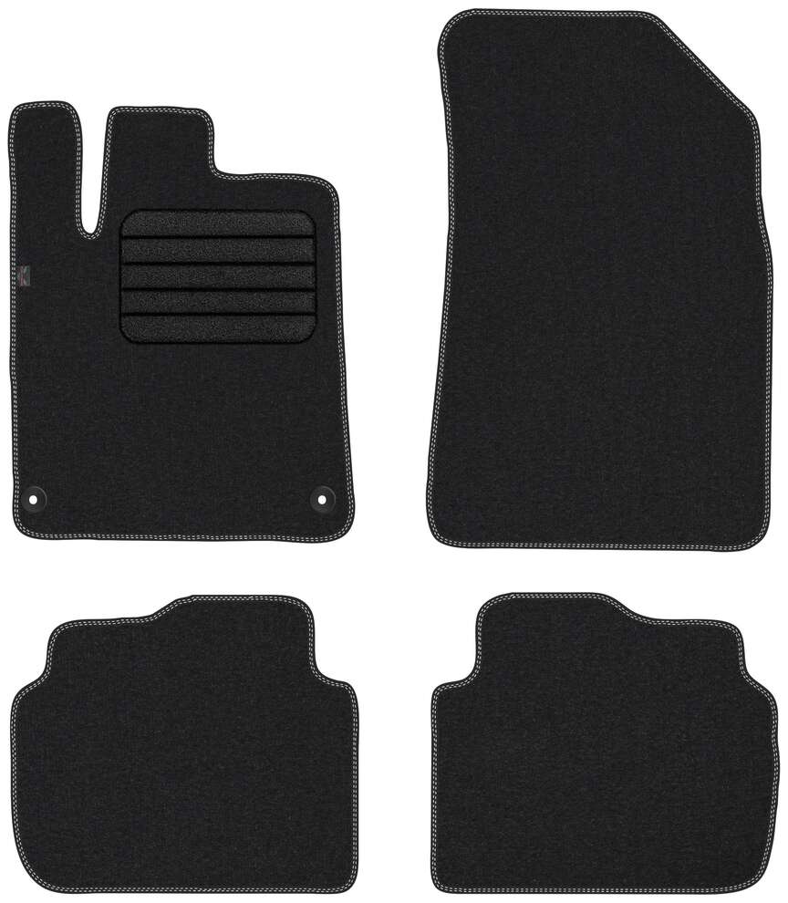 Unknown stoffmatter til Peugeot 407 – premium velour tekstil