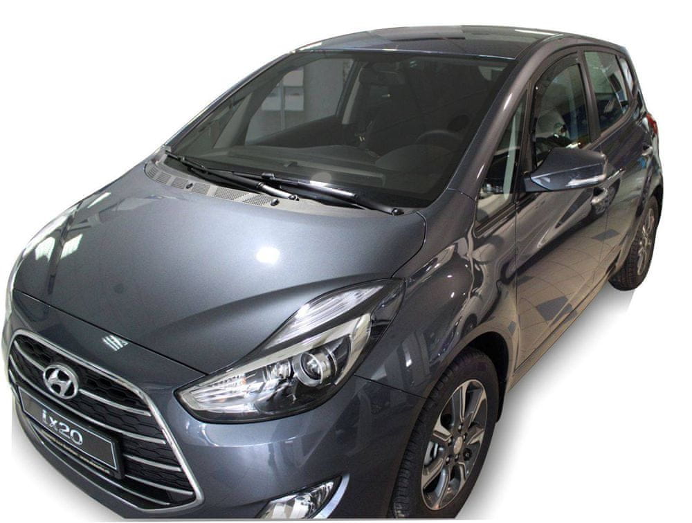 Heko vindavviser til Hyundai ix 20 5-dørs – PMMA Plexi materiale