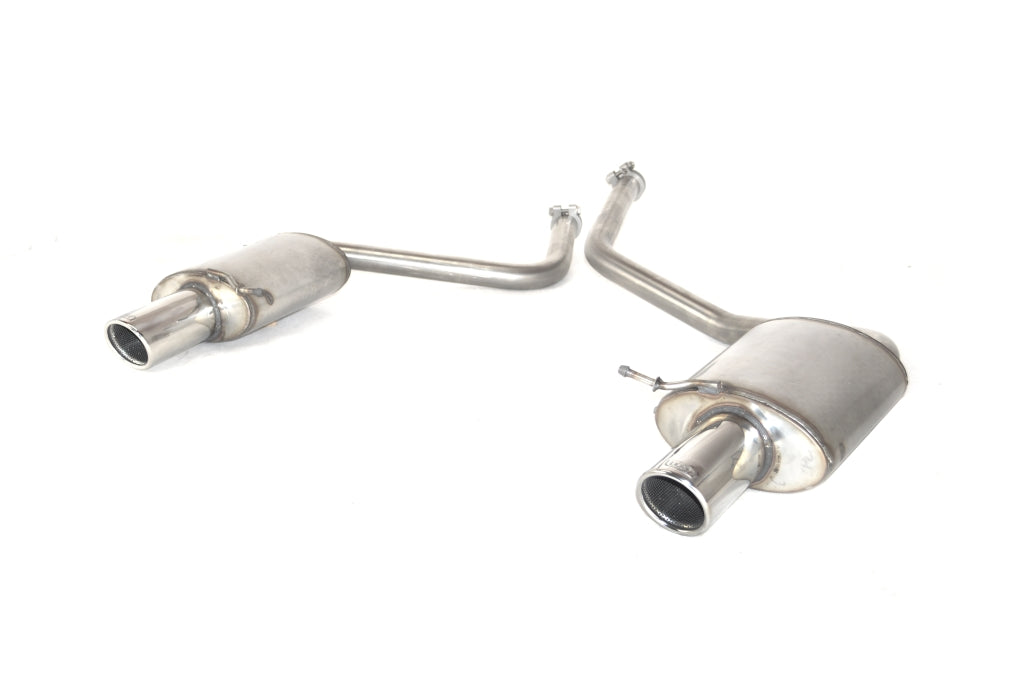 Sluttdemper duet Premium Ulter Audi A4 B6 Avant 101-325 P i 304 rustfri stal med N90RS endepipe