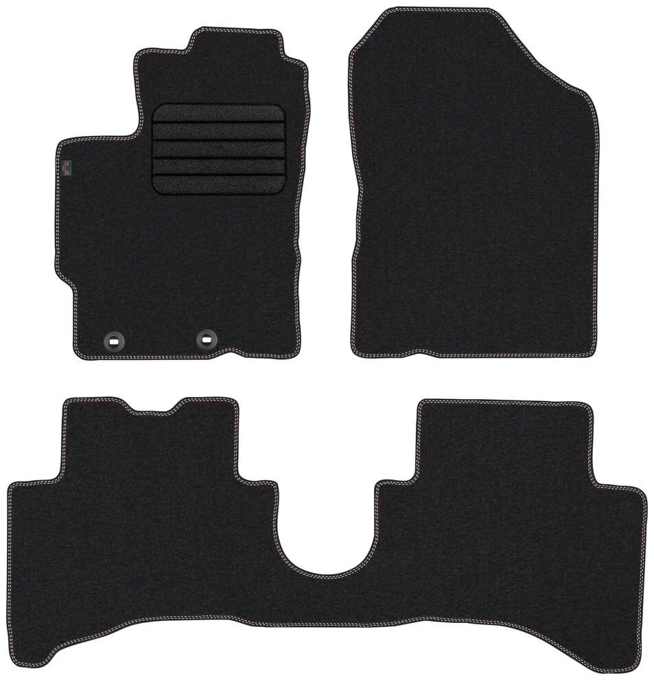 Unknown stoffmatter til Toyota Yaris III Hybrid – premium stoff