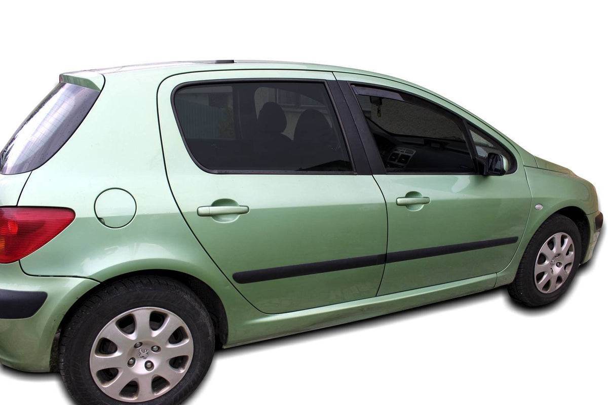 Vindavviser Peugeot 307 5-dørs (2001-2008) – PMMA Plexi - detaljer