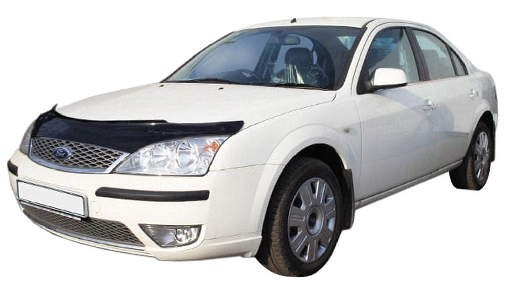 Scoutt panserbeskytter i akryl til Ford Mondeo III sedan med klipsmontering og steinsprutbeskyttelse