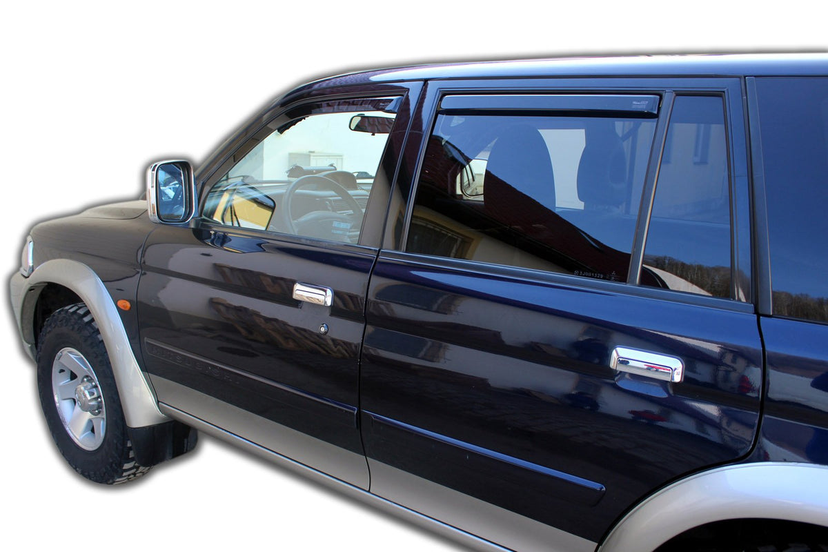 Vindavviser Mitsubishi Pajero Sport (1997-2013) – PMMA Plexi - detaljer