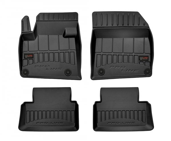 Frogum 3D Premium gulvmatter i TPE til Citroën C5 II (2008–2017) – svart sett med 4 stk.
