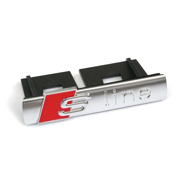 Emblem Audi A3 8P Chrome - sett forfra