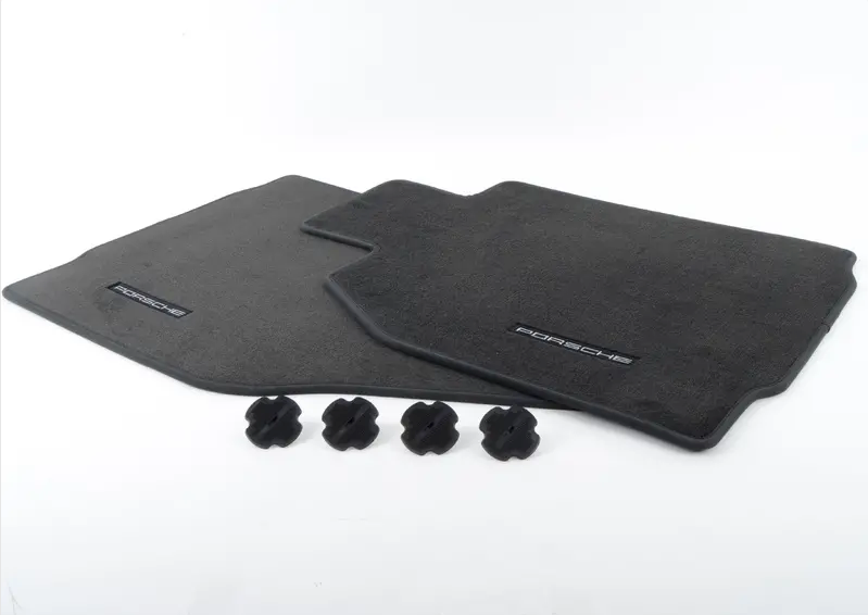 Porsche OEM stoffmatter til Porsche Taycan – antiskli underlag