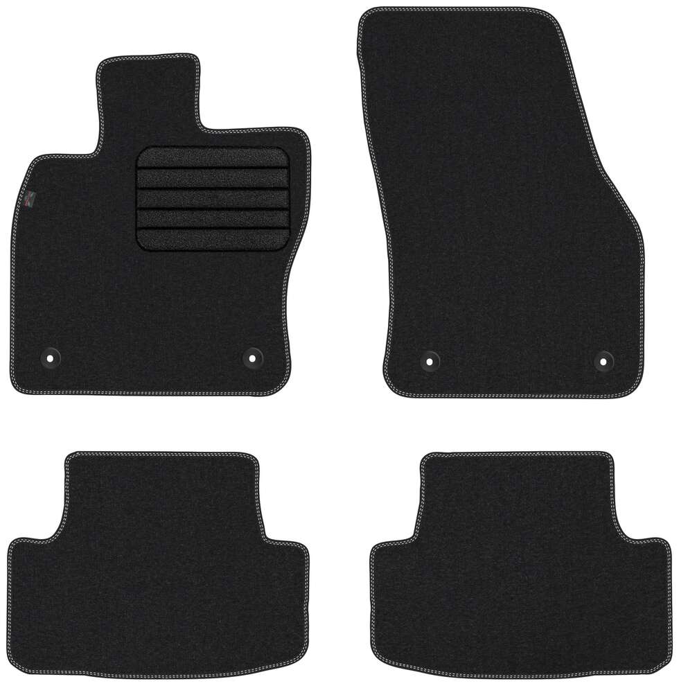Unknown stoffmatter til Seat Ateca – premium velour tekstil