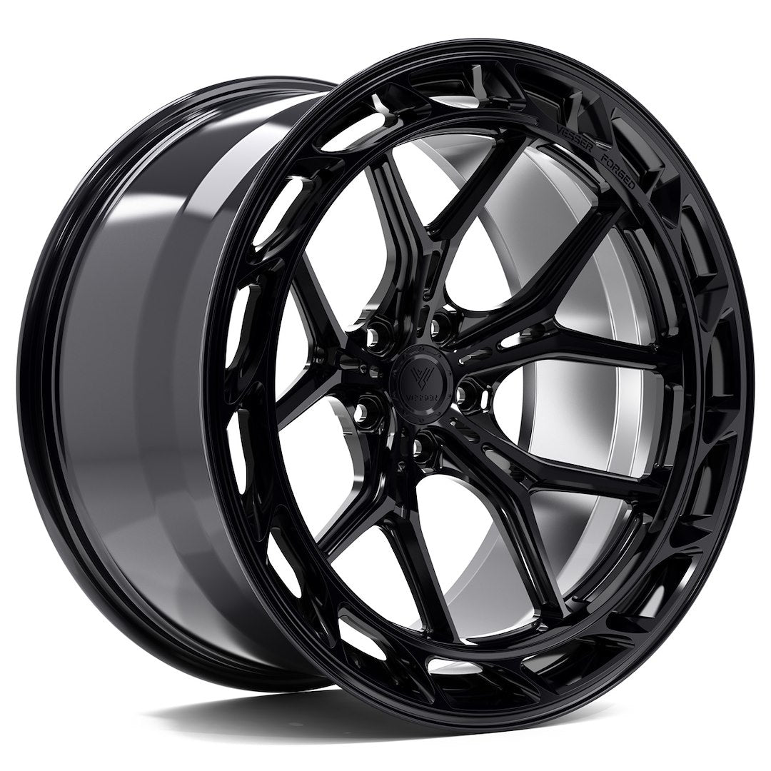 Felg Vesser VSR8 22x10,5" Silver – nav og senterhull