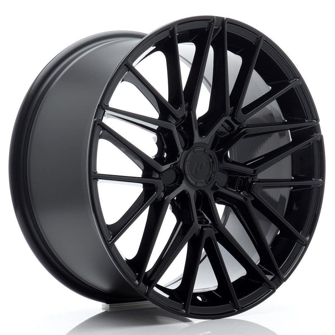 Felg JR Wheels JR38 18x9" Black – sett forfra