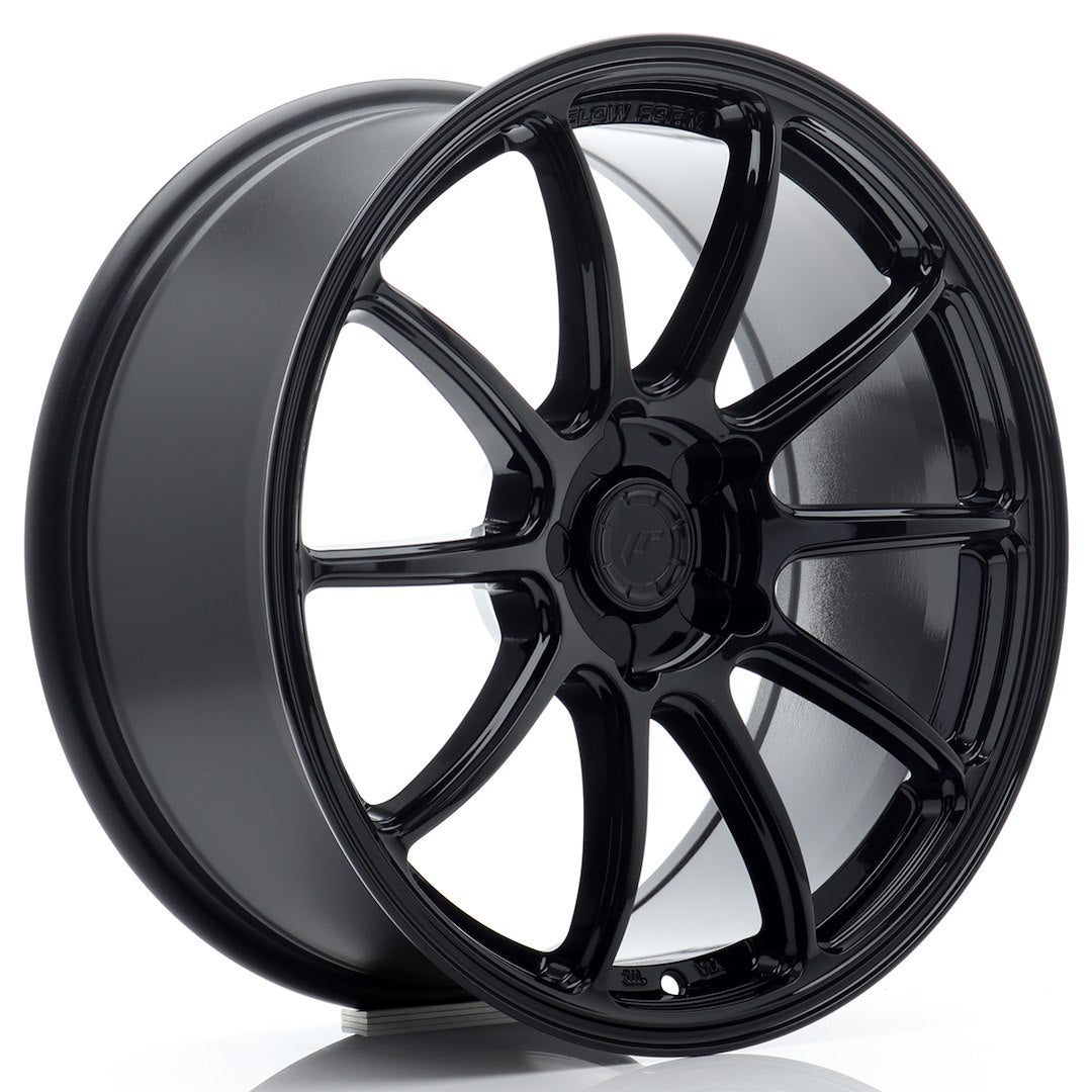 Felg JR Wheels SL04 18x8,5" Black – sett forfra