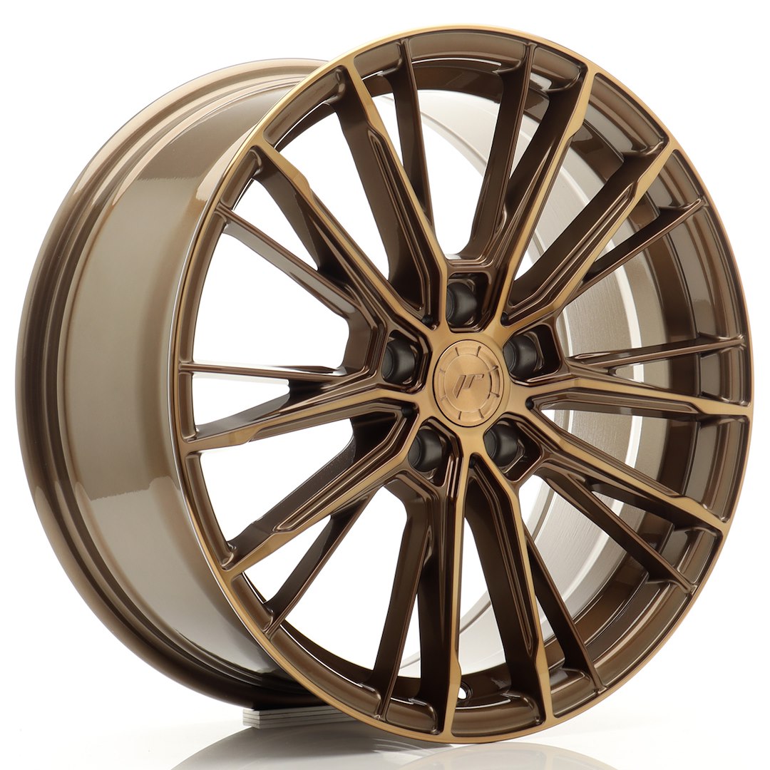 Felg JR Wheels JR52 18x8" Bronze – sett forfra