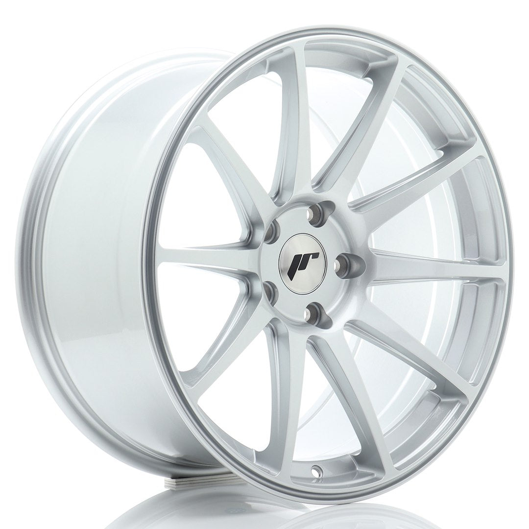 Felg JR Wheels JR11 19x9,5" Silver – sett forfra