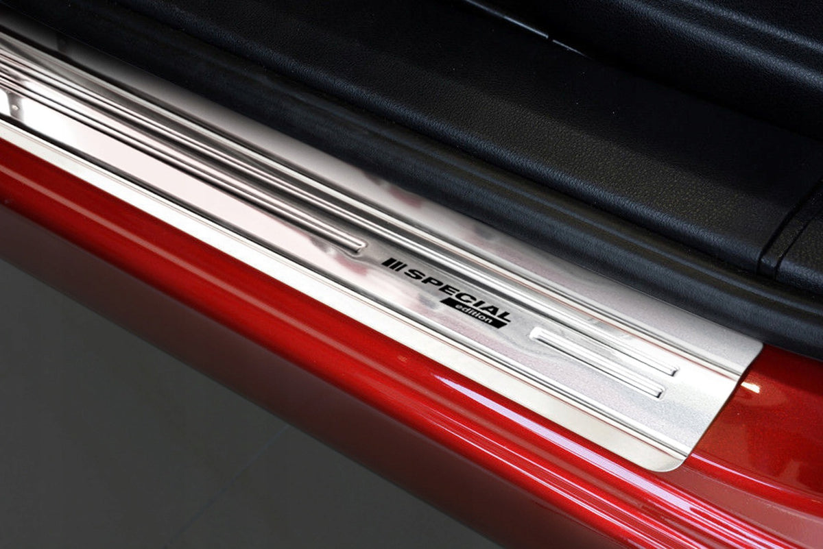 Avisa dørbeskytter til Nissan Qashqai (J10) – satin sølv