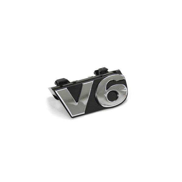 Emblem/logo til Vw Amarok (Facelift) > / Glossy Chrome med Satin Black og blank krom utførelse, perfekt passform og enkel mon