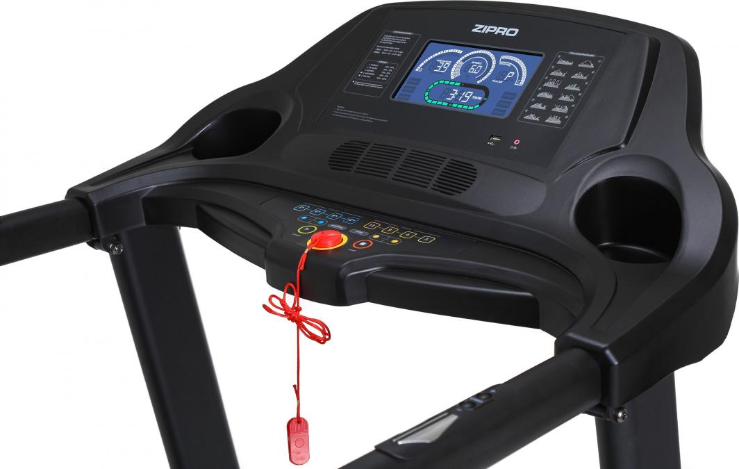 Tredemølle Sammenleggbar 0,8–18km/t 98x77x146cm Zipro Notus
